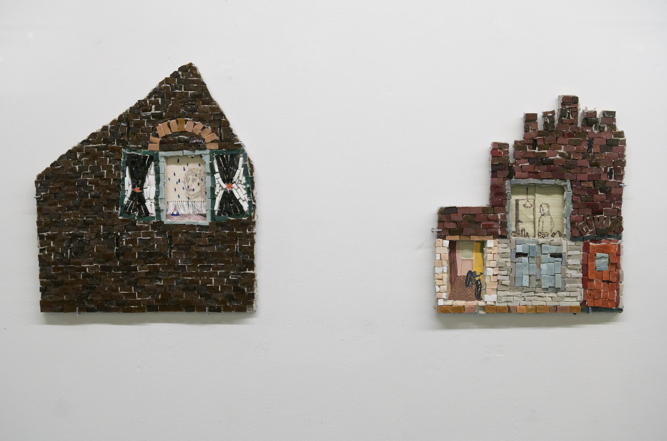 Madelon Verbeek, 'Mosaic 1 and 2', 2026. Foto: Ben Nienhuis