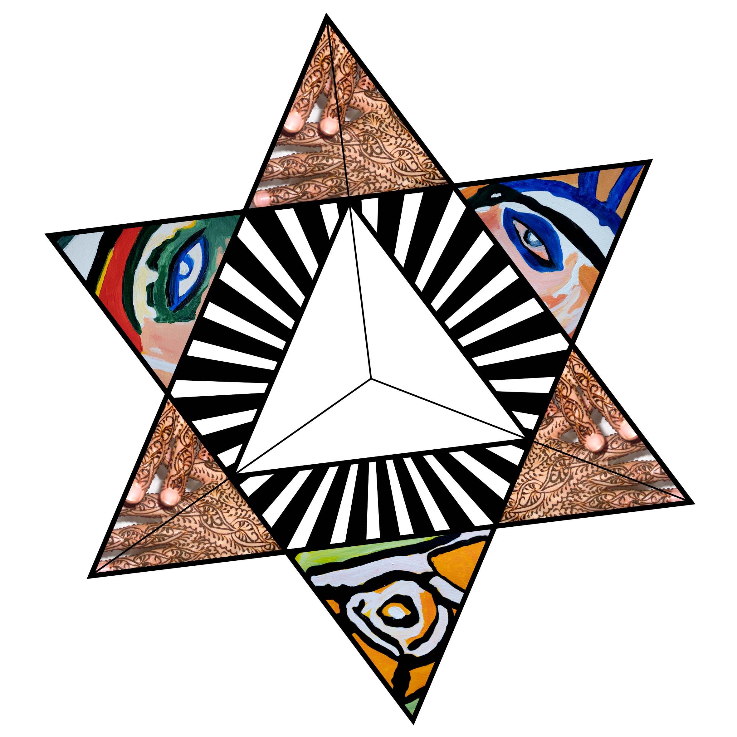 Wafae Ahalouch, 'Soul Solitude', 2022, wandtapijt, collectie De Domijnen, foto: Wafae Ahalouch